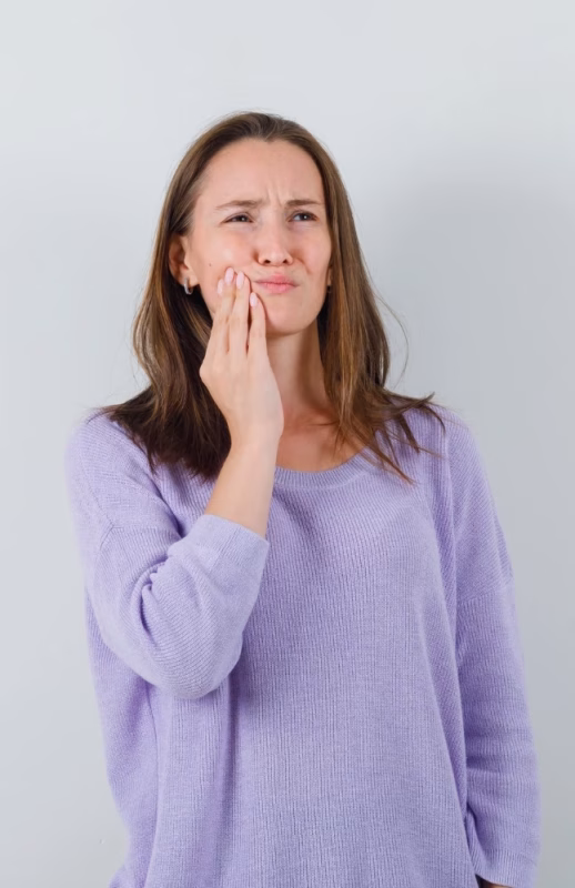 Paciente con dolor dental en San Fernando.