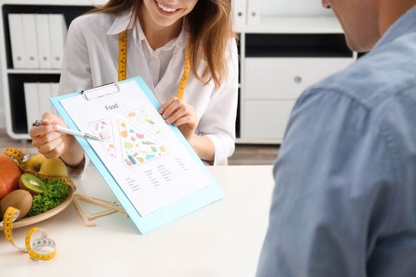 consulta de nutrición